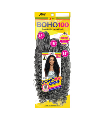 BOX1001 3X BOHO 100 BRAID 14"/16"/18"