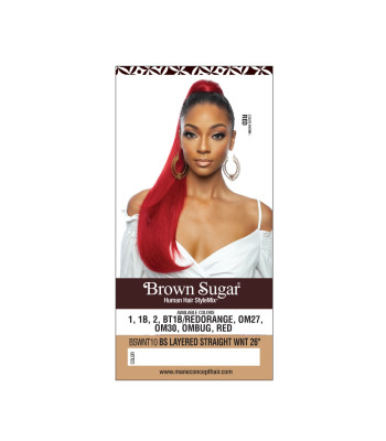 BSWNT10 - LAYERED STRAIGHT WNT 26"