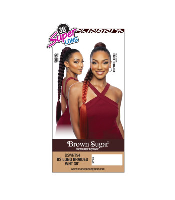BSWNT94 BS LONG BRAIDED WNT 36"