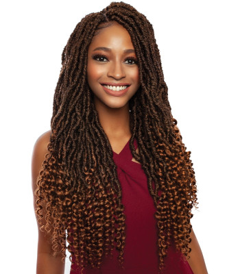 LOC204 - 2X GLITZY LUV LOCS 20”