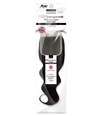 PTC551 - 5X5 HD TRANSPARENT BODY WAVE CLOSURE