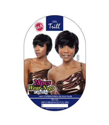 TR1155-28PCS WEAR-N-GO FULL WIG