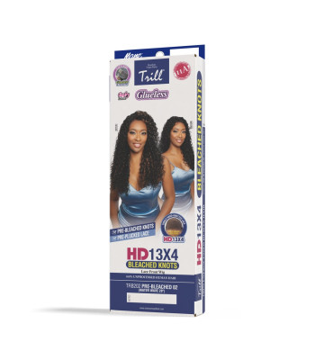 TRB202 13X4 PRE-BLEACHED 02(WATER WAVE 28")