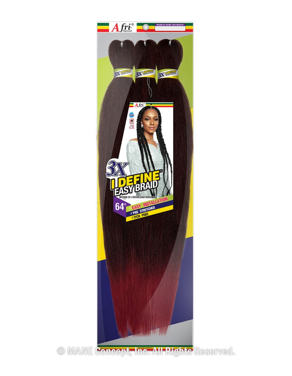 BRD309 - 3X I DEFINE EASY BRAID 64” - Mane Concept