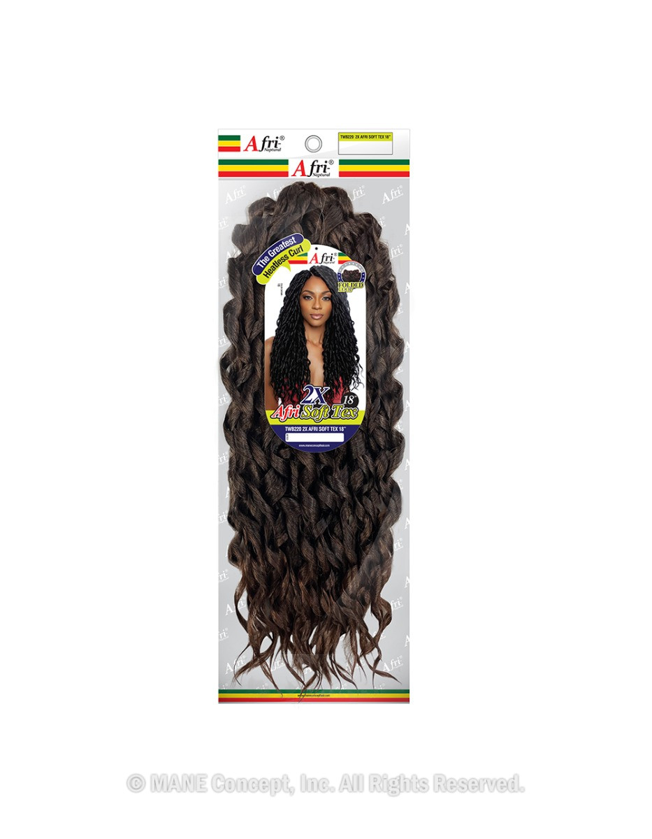 TWB220 - 2X AFRI SOFT TEX 18” - Mane Concept
