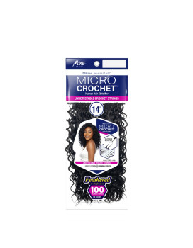 MBMC110-FEATHER HAWAIIAN CURL 14"
