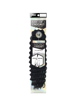 PRHC102-FEATHER MICRO CROCHET DEEP WAVE 18"