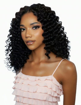 PRHC108-FEATHER MICRO CROCHET DEEP WAVE 12"