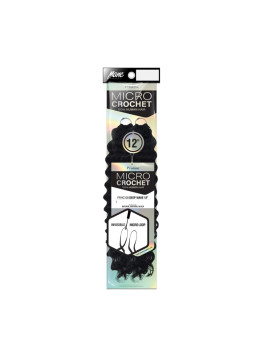 PRHC108-FEATHER MICRO CROCHET DEEP WAVE 12"