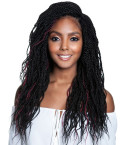 SB305-3X PRE-STRETCHED WAVY SENEGAL TWIST 18"
