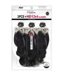 PEW1301 - 11A BODY WAVE 3PCS+ HD 13X4 CLOSURE XXS~L