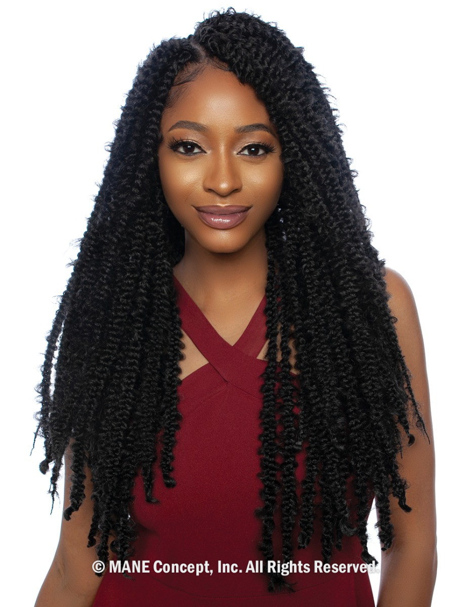 BOX205 - 2X BUTTERFLY BOX BRAID 20"