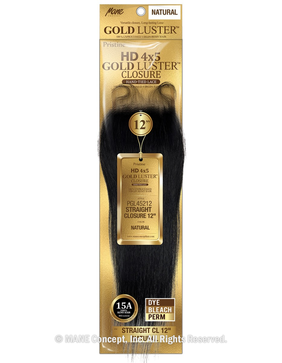 PGL45212-HD 4X5 STRAIGHT CLOSURE 12"