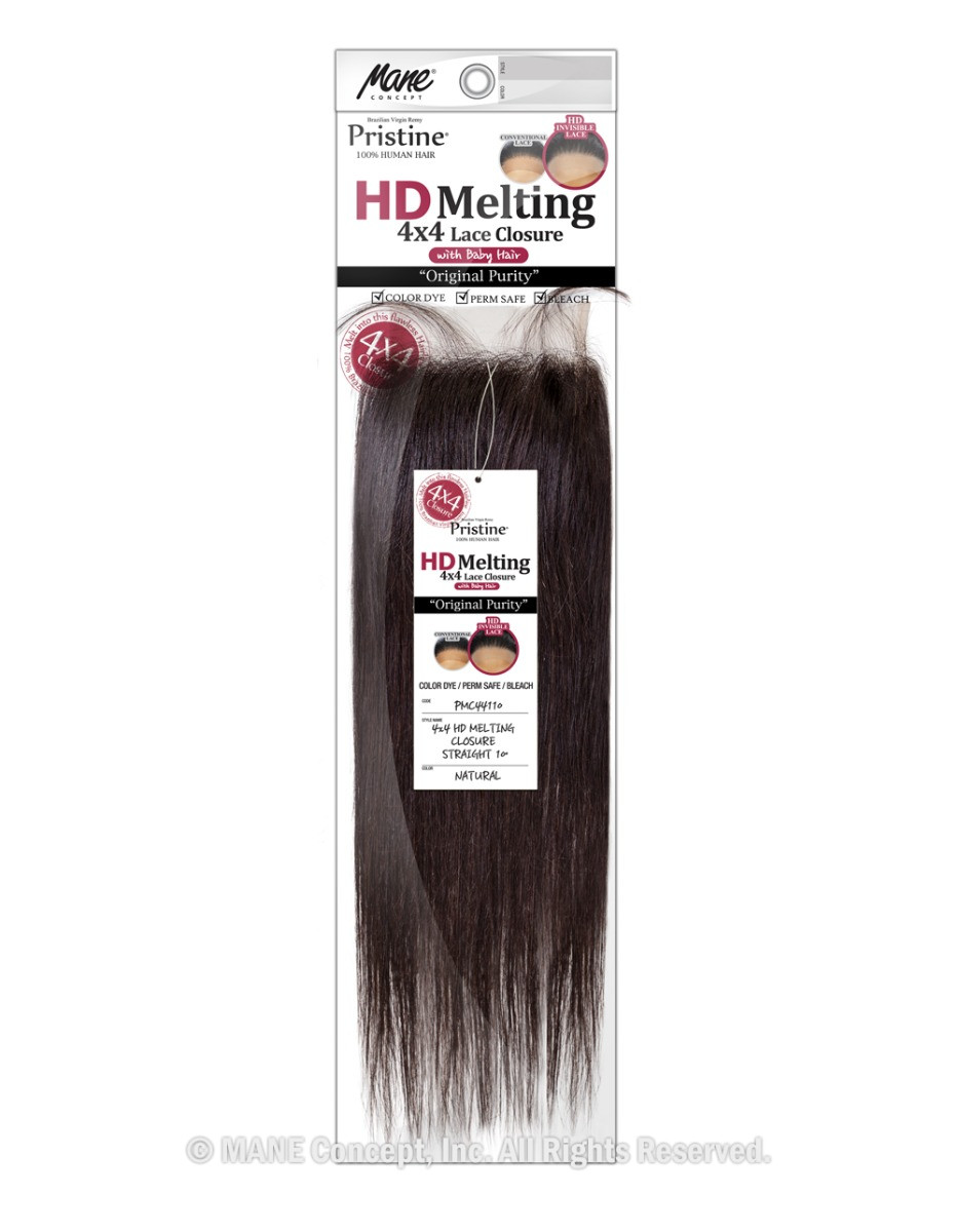 PMC442 - PRISTINE 4X4 HD MELTING STRAIGHT CLOSURE