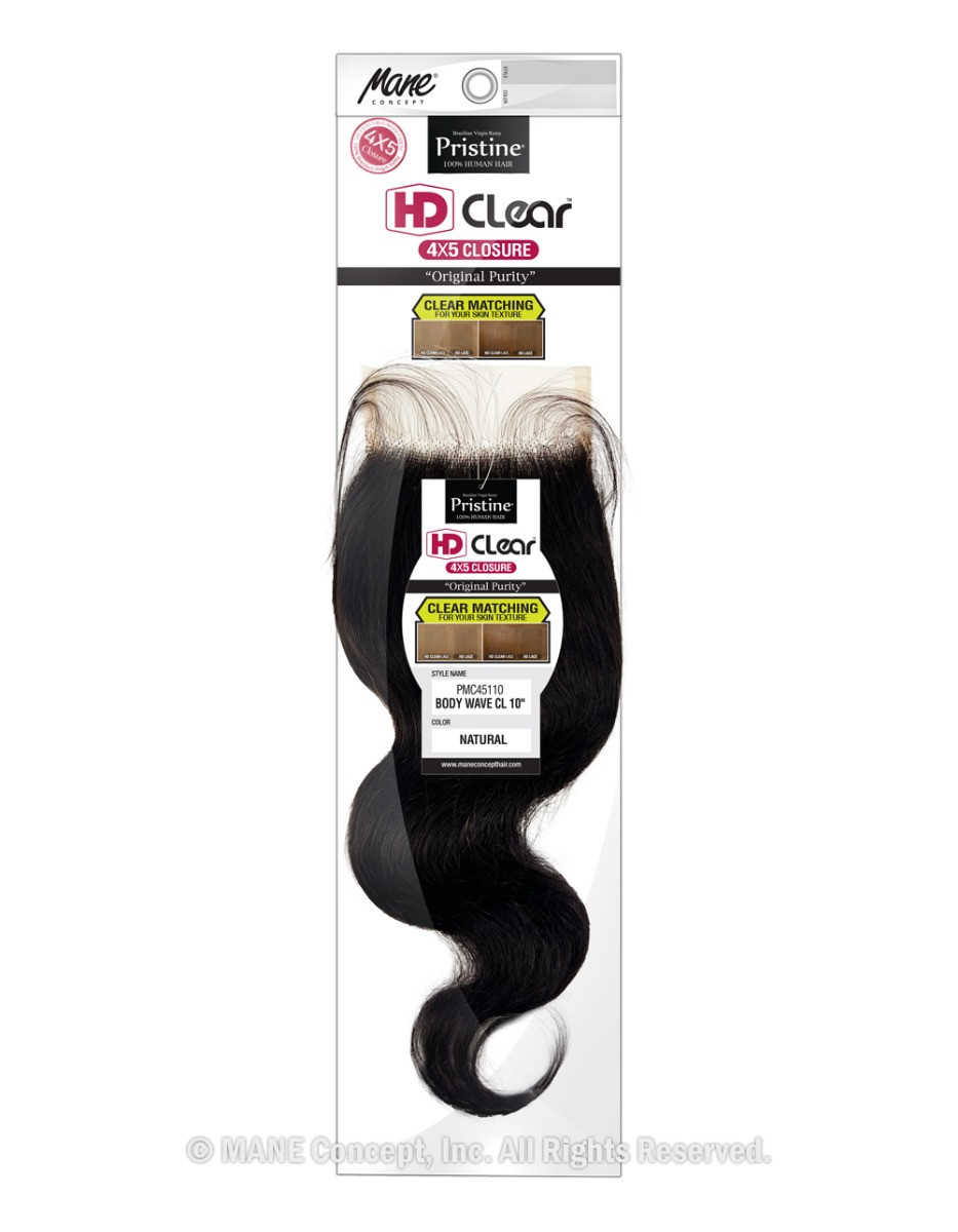 PMC451 4x5 HD CLEAR BODY WAVE CL