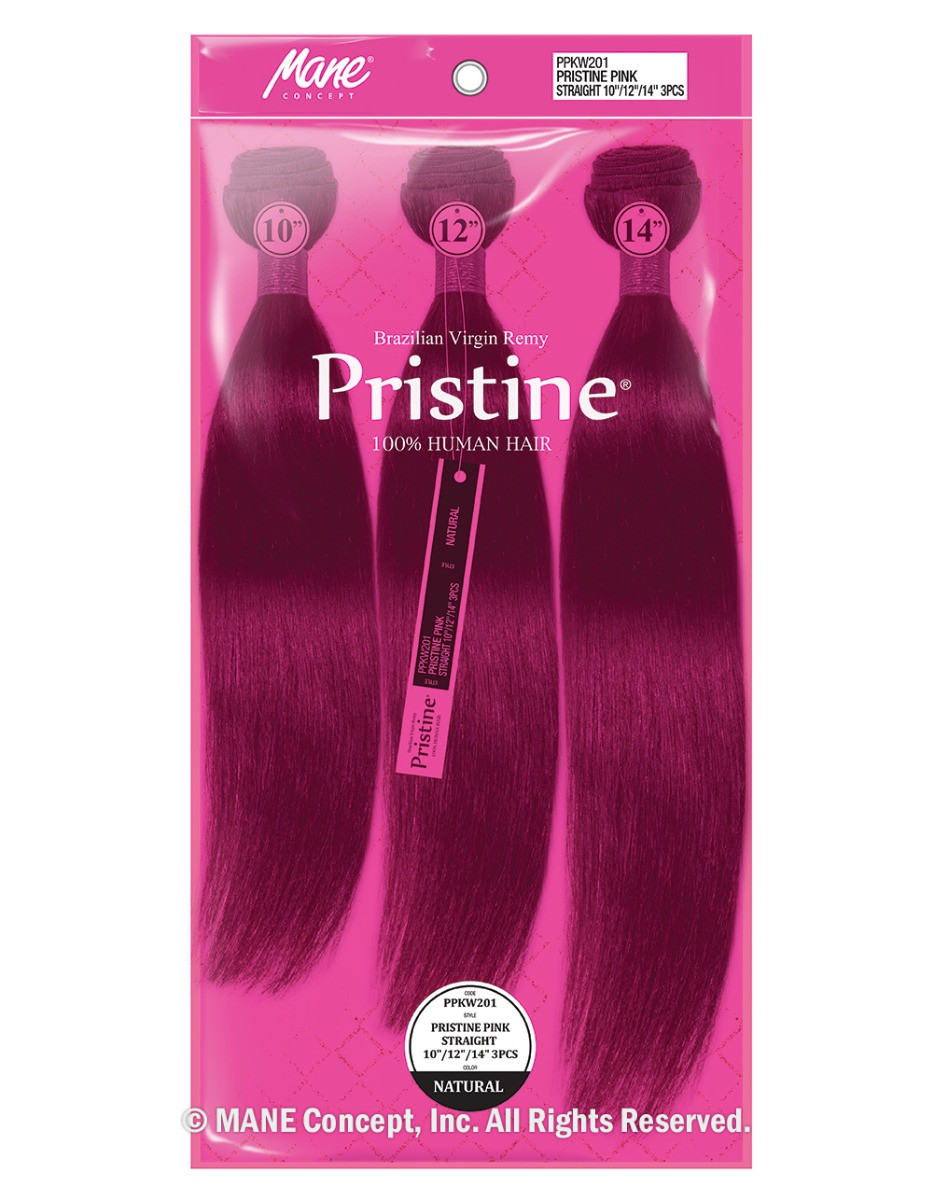 PPKW201~204 - PRISTINE PINK 11A 3X BUNDLE STRAIGHT