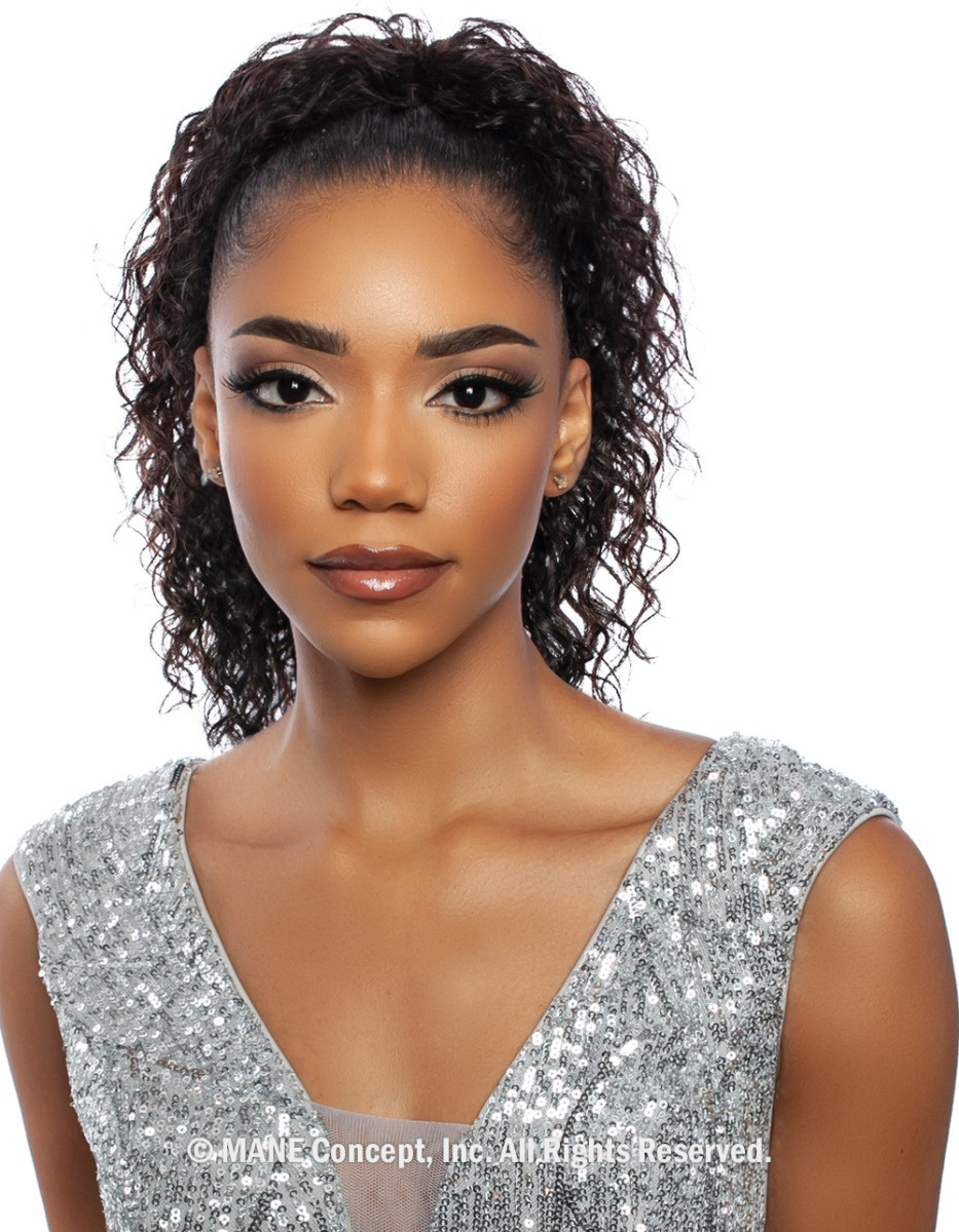 PRPE04 - SPANISH WAVE DRAWSTRING PONYTAIL 16"