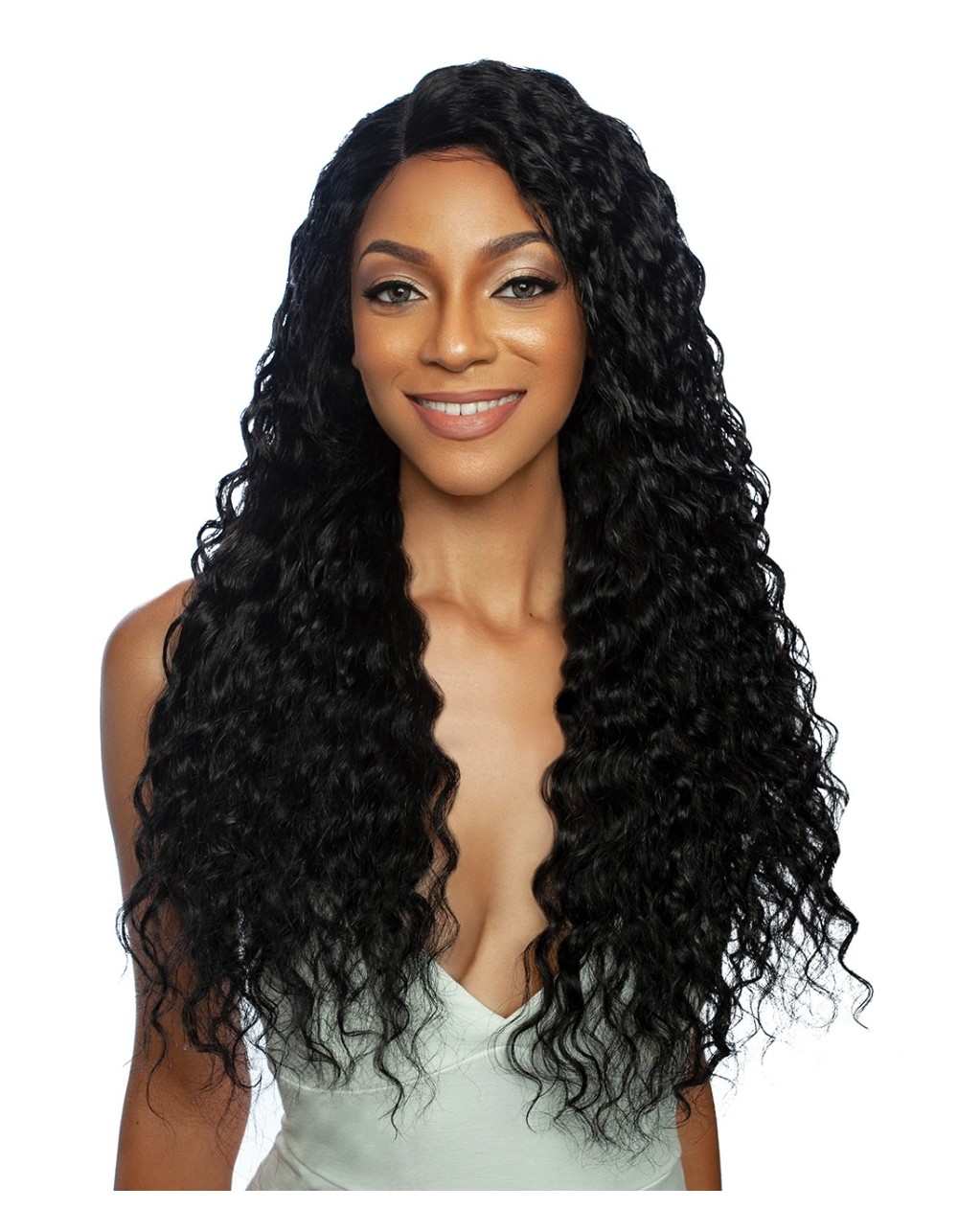 TROR604 -13A WET N WAVY ROTATE PART LACE FRONT WIG DEEP WAVE 28” - Mane ...