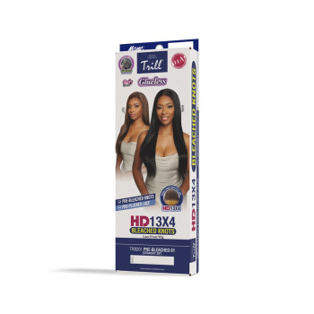 TRB201 13X4 PRE-BLEACHED 01(STRAIGHT 28")