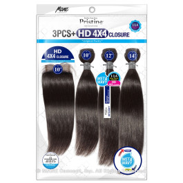 Pristine 11A Jerry Curl + HD 4X4 Closure Pristine 11A Jerry Curl + HD 4X4 Closure