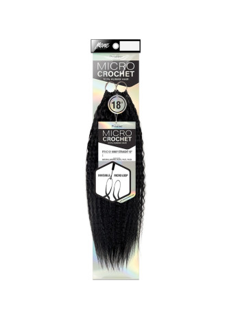 PRHC101-FEATHER MICRO CROCHET KINKY STRAIGHT 18"