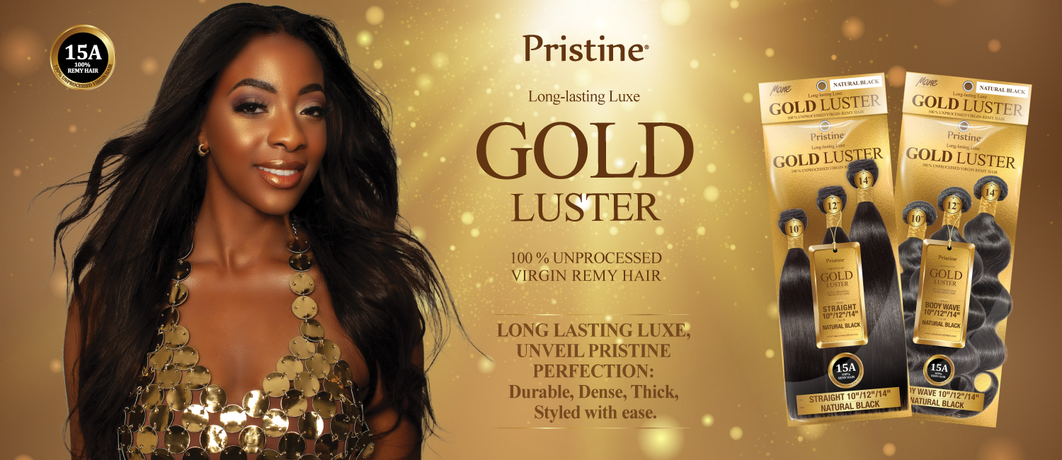 15A PRISTINE GOLD LUSTER! Mane Concept